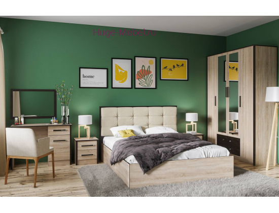 Комплект мебели в спальню "Лирика К3"