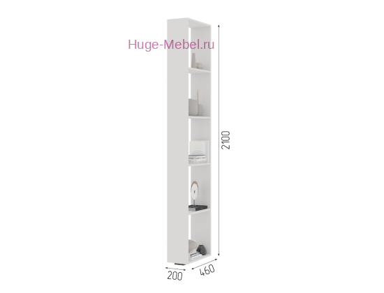 Стеллаж "Хелен" белый