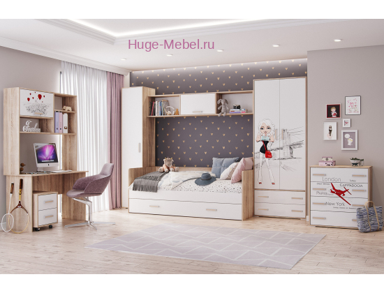 Мебель для детской "Бланка К-2"