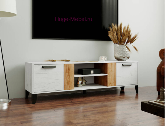Тумба ТВ "Парус-7 дуб крафт"