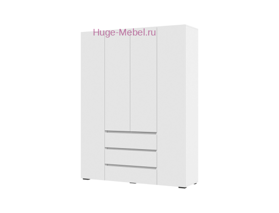 Шкаф четырехстворчатый "Хелен ШК 05" белый