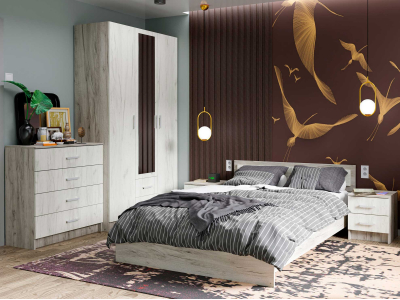 Спальный гарнитур "Гармония" крафт Спальный гарнитур "Гармония" крафт