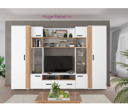 Гостиная "Оскар-18 К1 белая"