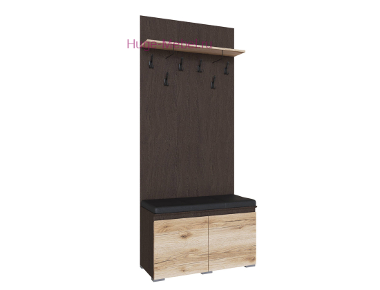Тумба с вешалкой "Плейона" венге
