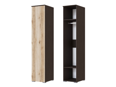 Пенал для спальни "Плейона" венге