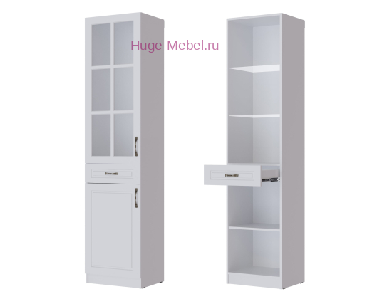 Гостиная Апполия Пенал-витрина (фасад)