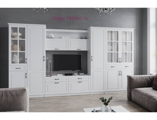 Стенка в гостиную "Апполия" 390 см