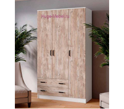 Шкаф без зеркала "Лагуна" дуб юкон