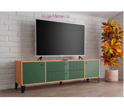 Тумба ТВ "Парус-10 дарк грин"