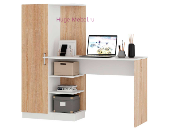 Компьютерный стол "Бейсик" дуб сонома