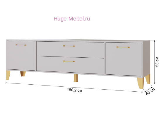 Тумба ТВ "Парус-13 кашемир"