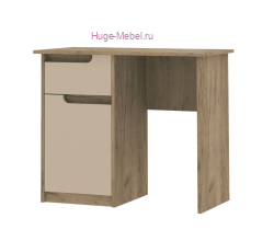 Стол косметический "Гавана" кашемир/крафт серый