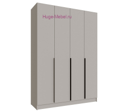 Шкаф "Мадрид" 1,6 м с 6 ящиками внутри без зеркала кашемир