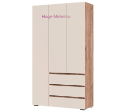 Шкаф 3-х створчатый "Хелен ШК-06" кашемир