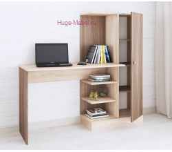 Стол компьютерный "Квартет-6 Ясень / Сонома"