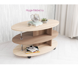 Стол журнальный "Консул-4 Сонома / Ясень"