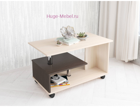 Стол журнальный "Консул-5 Венге / Дуб"