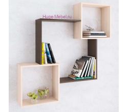 Полка навесная ПН-2 венге/дуб молочный