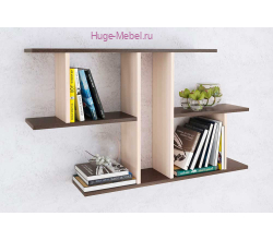 Полка навесная ПН-4 венге/дуб молочный