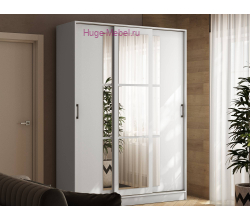 Шкаф-купе "Стиль-2 1600" белый