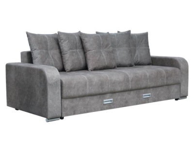 Диван раскладной "Августин-2" серый