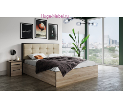 Кровать подъёмная 140 "Лирика ЛК-2 Карамель"