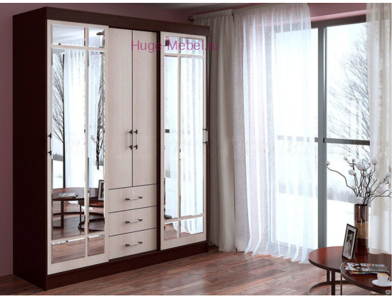 Шкаф-купе Маэстро Венге Лоредо